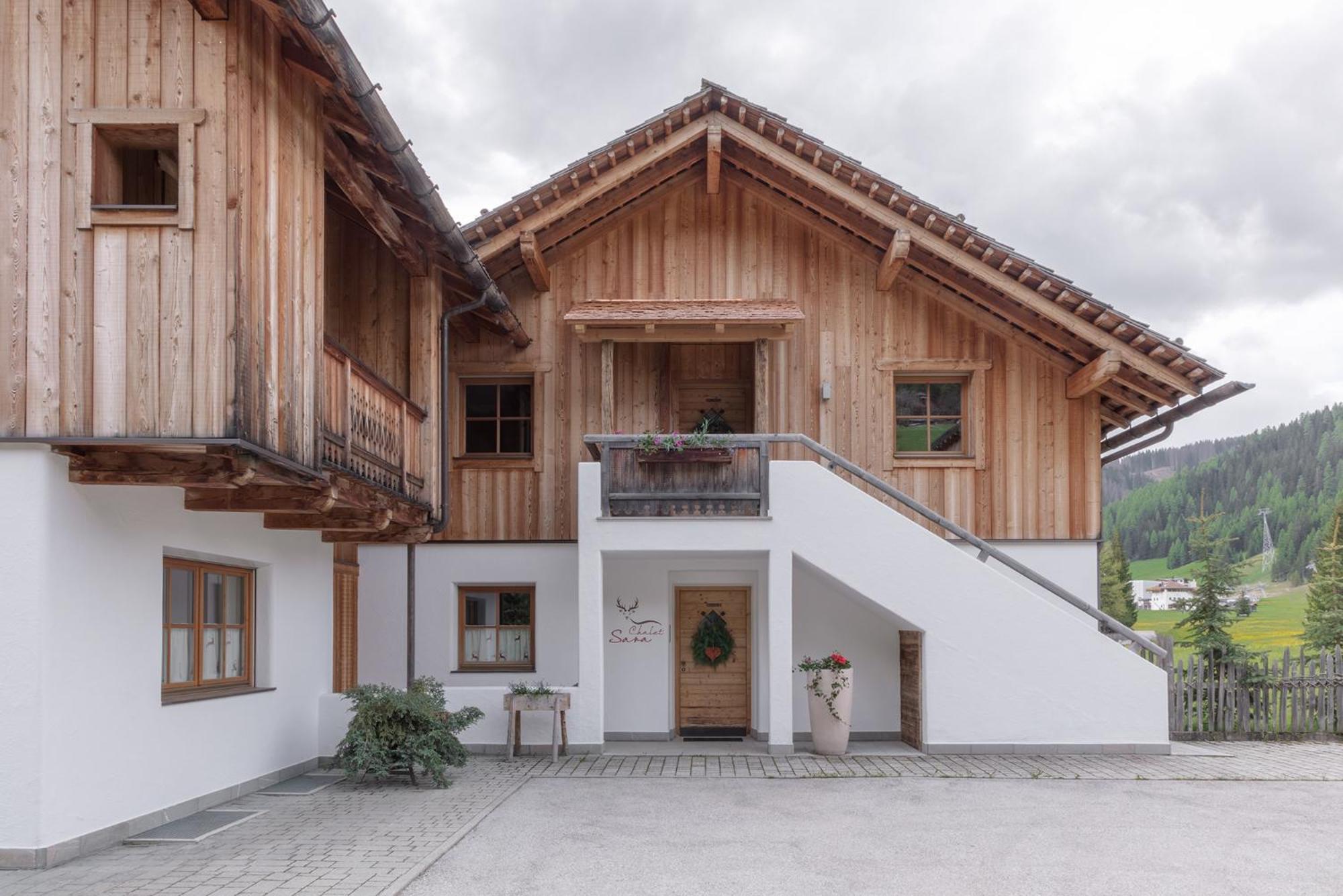 Chalet Ciasa Tino & Sara - Belaval Apartments Corvara In Badia Ngoại thất bức ảnh